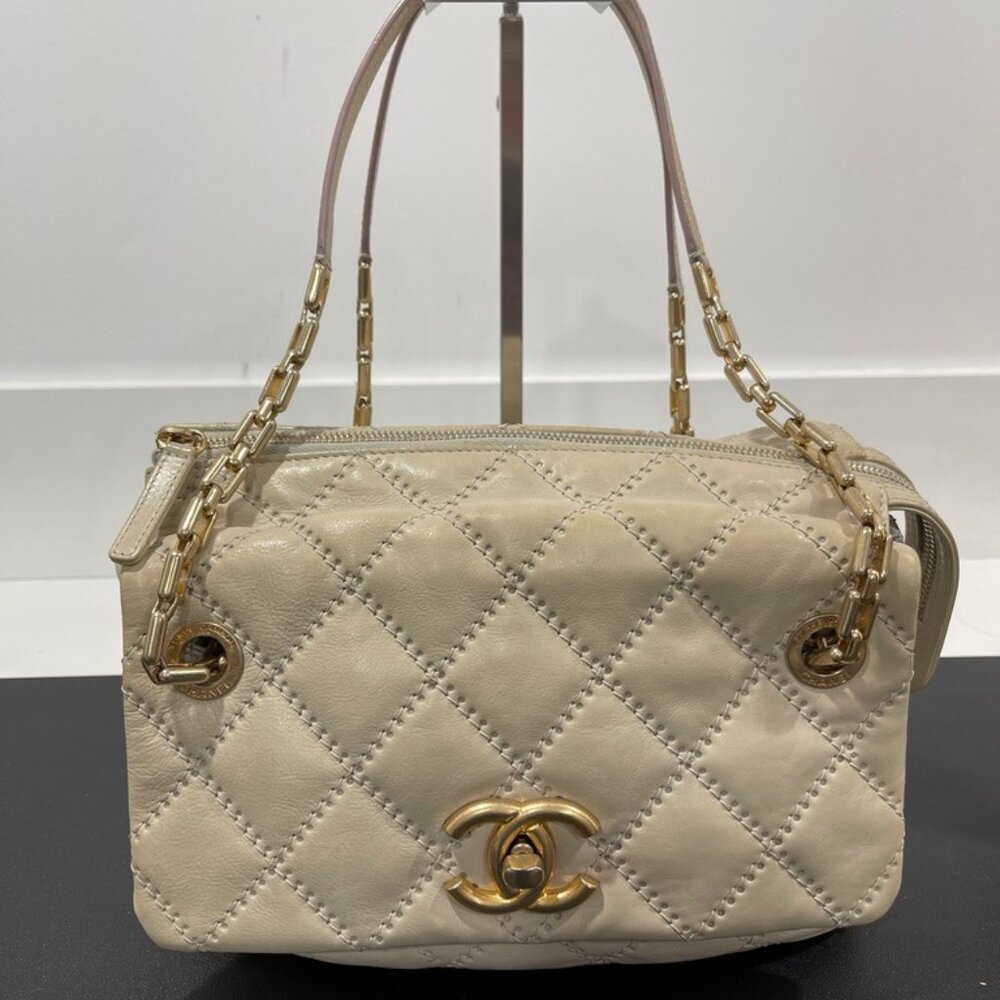 Chanel Tote Bag Cream (133144)